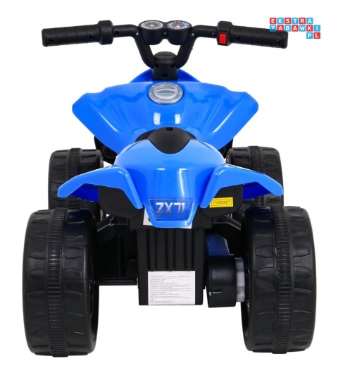 [TR1805] Quad Little Monster dla najmłodszych na akumulator 1x25W 6V/4.5Ah - niebieski