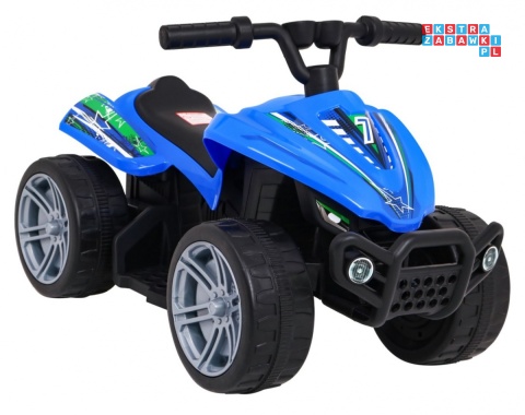 [TR1805] Quad Little Monster dla najmłodszych na akumulator 1x25W 6V/4.5Ah - niebieski