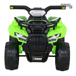 [JS320] Quad Storm na akumulator 1x25W 6V/4.5Ah Radio MP3 USB LED - zielony