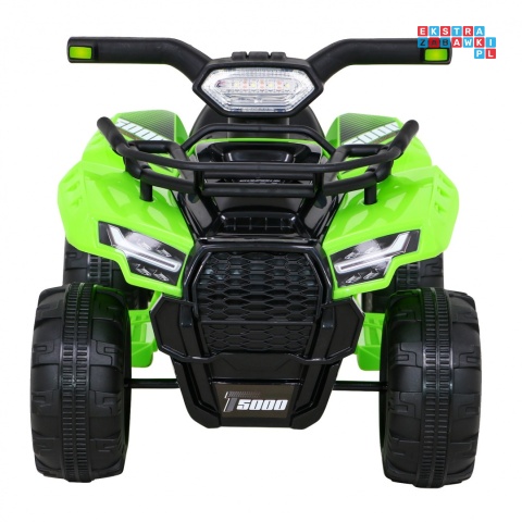 [JS320] Quad Storm na akumulator 1x25W 6V/4.5Ah Radio MP3 USB LED - zielony