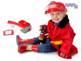 [ZA0214] Strój kostium przebranie dla każdego prawdziwego strażaka kask akc