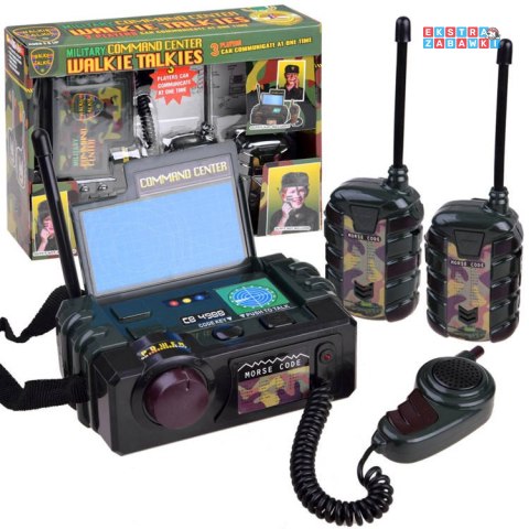 [ZA0627 WOJS] Walkie Talkie centrala krótkofalówka wojsko