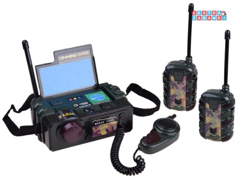 [ZA0627 WOJS] Walkie Talkie centrala krótkofalówka wojsko