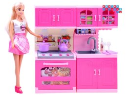 [ZA2462] Anlily lalka meble kuchnia światło dźwięk