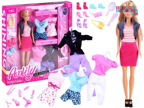 [ZA2457 A] Anlily lalka z ubraniami stroje buty akcesoria