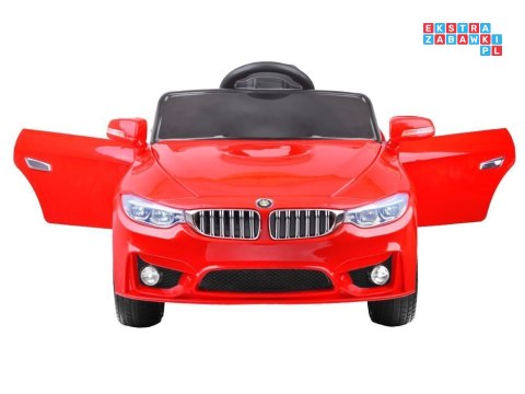 [PA0185] Autko BMW na akumulator 2x12V 12V/4.5Ah kluczyki EVA pilot - czerwony