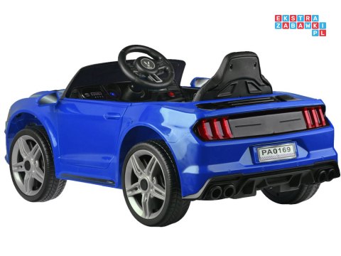 [PA0169] Autko GT koneserski na akumulator 2x35W 12V/4.5Ah EVA MP3 LED - niebieski