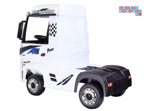 [PA0222] TIR Mercedes Benz Actros na akumulator 12V/14Ah EVA MP3 led - biały
