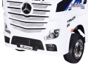 [PA0222] TIR Mercedes Benz Actros na akumulator 12V/14Ah EVA MP3 led - biały