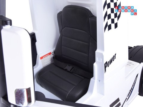 [PA0222] TIR Mercedes Benz Actros na akumulator 12V/14Ah EVA MP3 led - biały