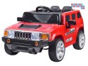 [PA0135] Terenowy Hummer Velocity na akumulator 2x25W 12V/4.5Ah z pilotem EVA - czerwony