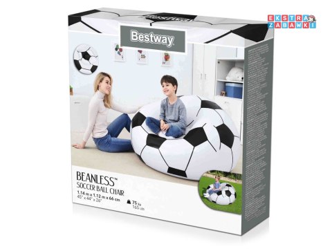 Bestawy Dmuchany fotel Pufa PIŁKA NOŻNA 75010