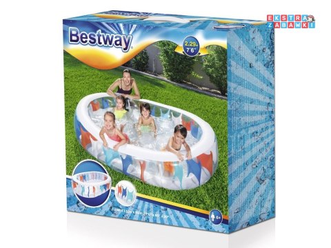 Bestway Basen dmuchany elipsa 229cm x 152cm 54066