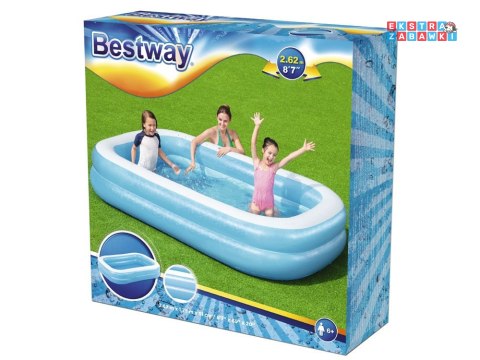 Bestway Basen dmuchany rodzinny 262x175cm 54006