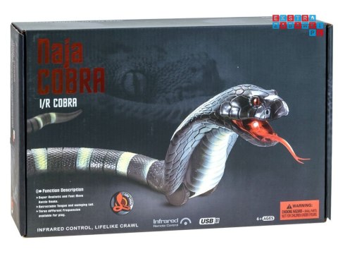 [RC0419 NI] Cobra zdalnie sterowany wąż na pilota