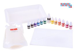 [ZA3102] Hydrografika zestaw do malowania na wodzie farby 12 kolorów