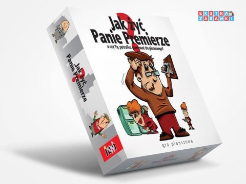 [GR0247] Jawa gra planszowa jak żyć Panie Premierze? - gra dla całej rodziny