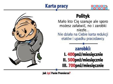 [GR0247] Jawa gra planszowa jak żyć Panie Premierze? - gra dla całej rodziny