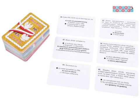 [GR0381] Jawa rodzinna gra planszowa Nasza Polska quizz z wiedzy historycznej