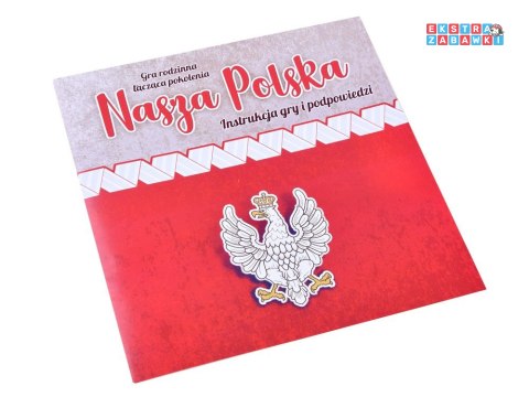 [GR0381] Jawa rodzinna gra planszowa Nasza Polska quizz z wiedzy historycznej