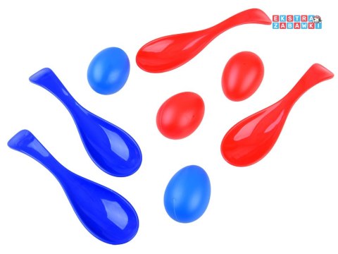 [SP0568] Kinderparty worki do skakania jajka łyżki