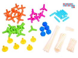 Klocki Konstrukcyjne Słomki Patyczki 106ele ZA2950