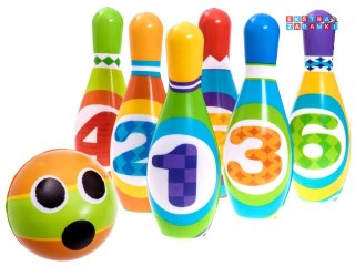 [ZA2211] Kolorowe bezpieczne kręgle dla dzieci