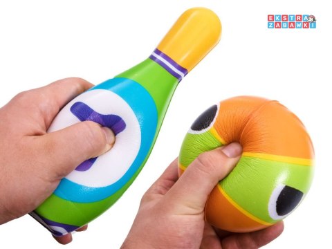 [ZA2211] Kolorowe bezpieczne kręgle dla dzieci
