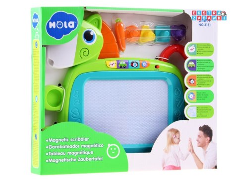 [ZA3086] Kolorowy muzyczny znikopis konik pieczątki
