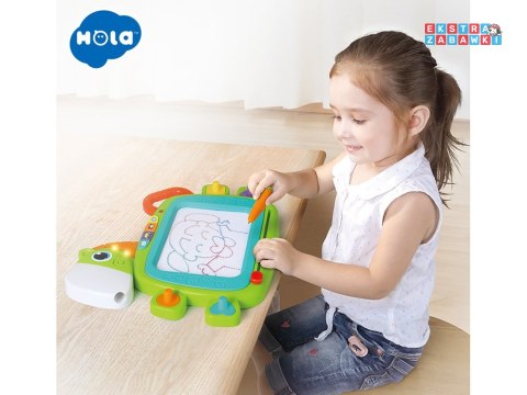 [ZA3086] Kolorowy muzyczny znikopis konik pieczątki