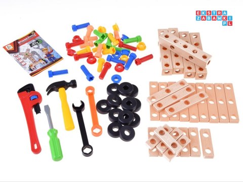 Kreatywne KLOCKI KONSTRUKCYJNE Zestaw 80el ZA3110