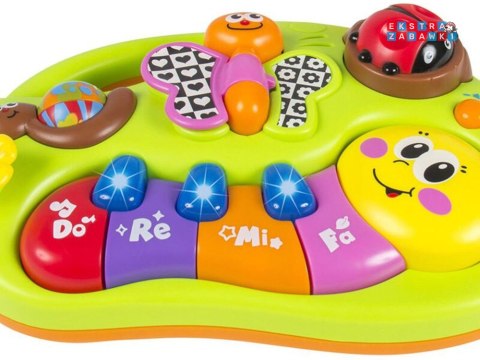 [ZA0640] Magiczne kolorowe pianinko organki