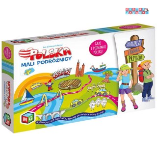 [GR0292] Mali podróżnicy - Polska gra edukacyjna