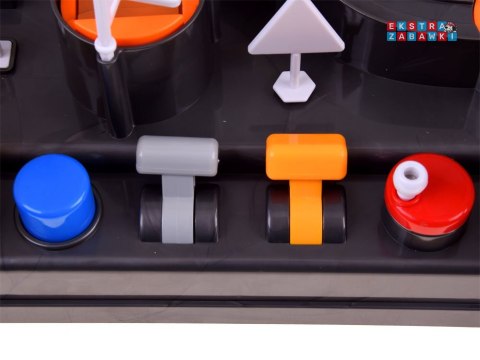 [ZA3179] Mechaniczny tor dla autek pojazdy budowlane