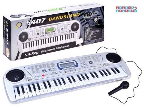 [IN0116] Organy z mikrofonem MQ5407 54 klawisze keyboard
