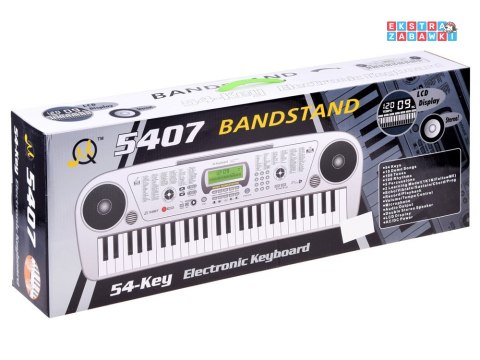 [IN0116] Organy z mikrofonem MQ5407 54 klawisze keyboard