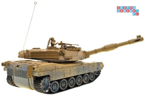 [RC0374] Sterowany czołg M1A2 kamuflaż pustynny