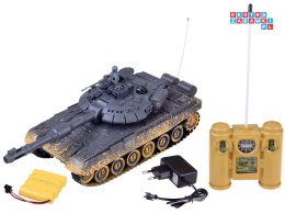[RC0373] Sterowany czołg T90 strzela jeździ świeci