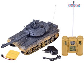 [RC0373] Sterowany czołg T90 strzela jeździ świeci