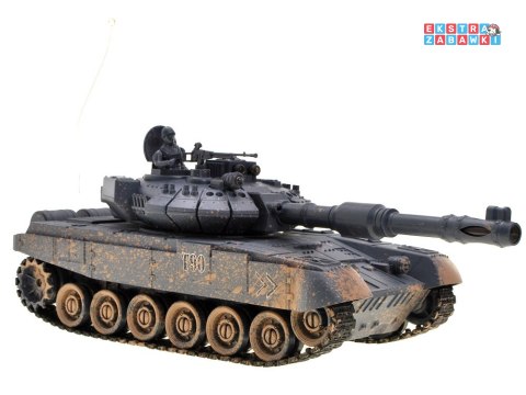 [RC0373] Sterowany czołg T90 strzela jeździ świeci