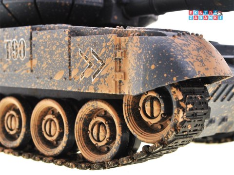 [RC0373] Sterowany czołg T90 strzela jeździ świeci