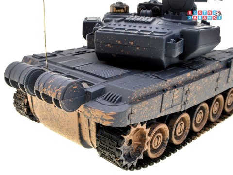 [RC0373] Sterowany czołg T90 strzela jeździ świeci