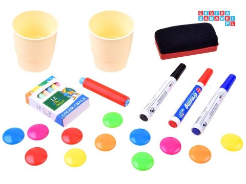 [TA0077 N] Tablica magnetyczno kredowa pisaki kreda