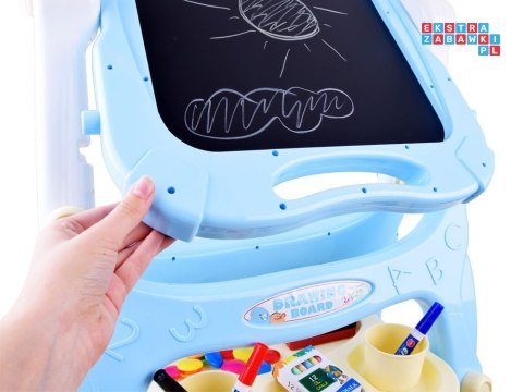 [TA0077 N] Tablica magnetyczno kredowa pisaki kreda