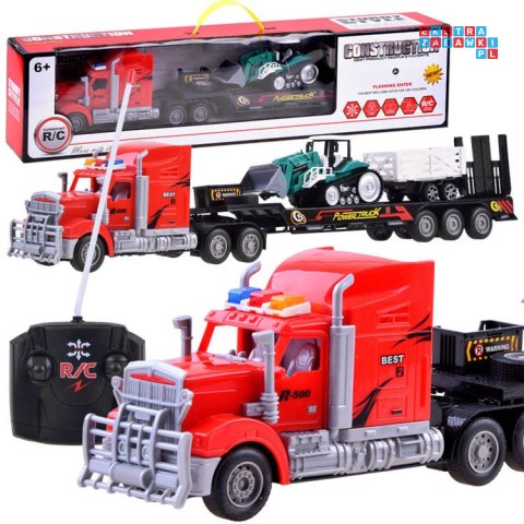 Tir Laweta + Traktor z Przyczepą Zestaw R/C RC0208