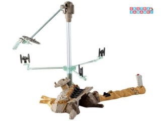 [ZA2744] Zestaw Hot Wheels Star Wars statek kosmiczny napęd + dźwięk bitwy