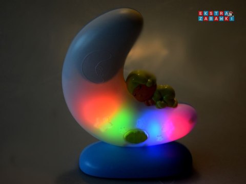 [ZA2645] Zestaw mobilna pozytywka 2w1 z Bluetooth Lampka nocna do łóżeczka