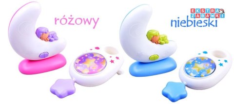 [ZA2645] Zestaw mobilna pozytywka 2w1 z Bluetooth Lampka nocna do łóżeczka