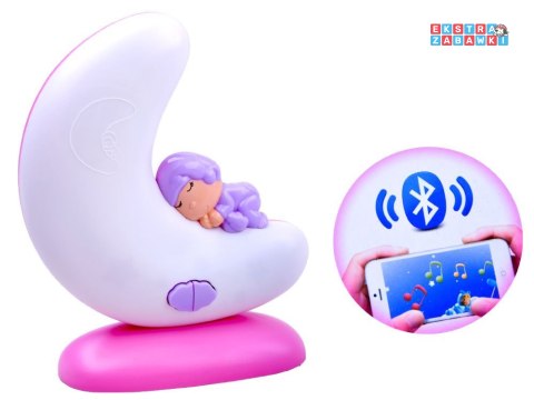 [ZA2645] Zestaw mobilna pozytywka 2w1 z Bluetooth Lampka nocna do łóżeczka
