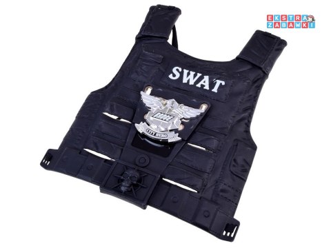 [ZA2984] Zestaw kostium policjanta kamizelka akcesoria
